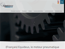 Tablet Screenshot of equideus.com